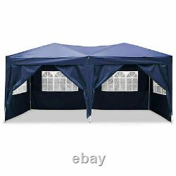 3x6m Pop Up Canopy Gazebo Party Tent with 6 Sides Heavy Duty Outdoor 02
