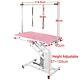 44 Heavy Duty Hydraulic Lift Pet Dog Grooming Table Adjustable H Arms 2 Leash