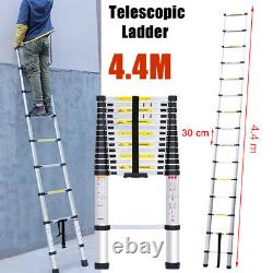 4.4M Heavy Duty Portable Multi-Purpose Aluminium Telescopic Extendable Ladder