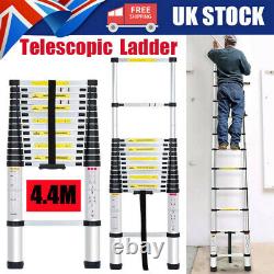 4.4M Portable Heavy Duty Multi-Purpose Aluminium Telescopic Ladder Extendable