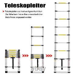 4,4M Portable Heavy Duty Multi-Purpose Aluminium Telescopic Ladder Extendable