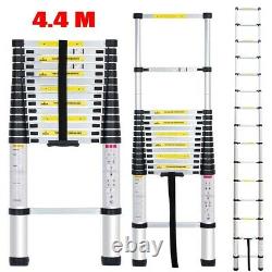 4.4M Portable Heavy Duty Multi-Purpose Aluminium Telescopic Ladder Extendable A+