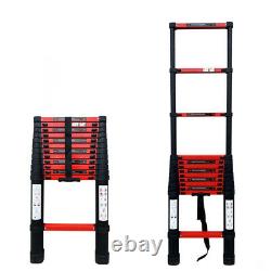 4.4M Red Portable Heavy Duty Multi-Purpose Aluminium Telescopic Folding Ladder