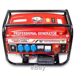 4 Stroke 9500 WE Heavy Duty Portable Petrol Generator with ELECTRIC START KEY