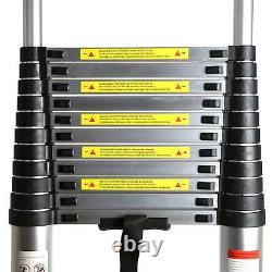 5M Portable Extendable Heavy Duty Multi-Purpose Aluminium Telescopic Ladder