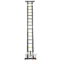 5M Portable Heavy Duty Multi-Purpose A-frame Ladder Extendable Folding Ladders