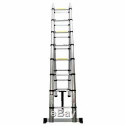 5M Portable Heavy Duty Multi-Purpose Aluminium Extendable Telescopic Ladder Loft