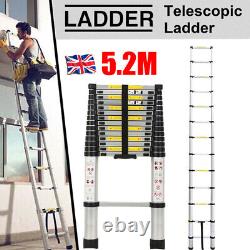 5.2M Heavy Duty Portable Multi-Purpose Aluminium Telescopic Extendable Ladder
