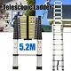 5.2m Portable Heavy Duty Multi-purpose Aluminium Climb Telescopic Ladder Safety