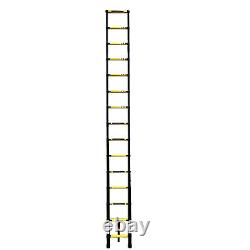 5.5M Heavy Duty Portable Home Telescopic Loft Ladder Extendable Aluminium Lader