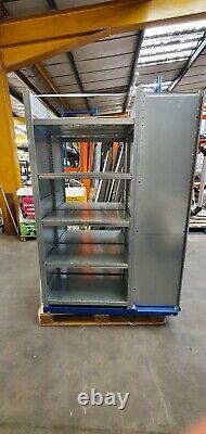 5 Tier Industrial Shelving Heavy Duty Shelves With Wheels and Handles Portable