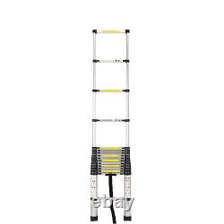 6.2M Portable Heavy Duty Aluminium Telescopic 16 Steps Ladder Extendable UK