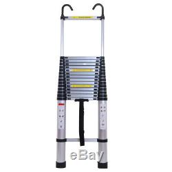6.2m Portable Heavy Duty Multi-Purpose Aluminium Telescopic Ladder Extendable A+