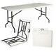 6ft Catering Camping Heavy Duty Folding Table Trestle Picnic Party Bbq Portable