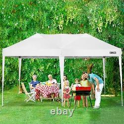 6x3M Heavy Duty Gazebo Pop Up Tent Garden Market Stall Party Outdoor Canopy Side