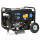 8.1 Kva Heavy Duty Portable Petrol Generator With Electric Start & Wheels