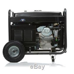 8.1 kVA Heavy Duty Portable Petrol Generator With Electric Start & Wheels