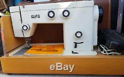 ALFA 312 Heavy Duty Semi Industrial Sewing Machine for Heavy Duty Work ZIG ZAG