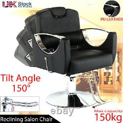 Adjustable Hydraulic Reclining Barber Hairdressing Chair Beauty Salon Chair NEW