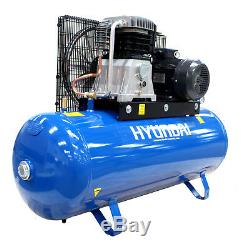 Air Compressor Petrol 200L 3 Phase 4kW 5.5hp 16.5CFM industrial HEAVY DUTY