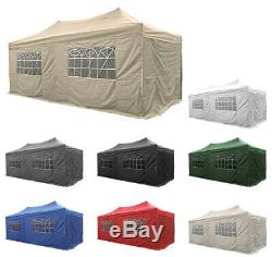 Airwave Gazebo Four Seasons Essential Pop Up Shelter with Sides Waterproof 3x6m