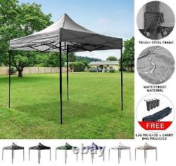 Airwave Pop Up Gazebo with No Sides Waterproof 3x3m FREE Leg Weights & Carry Bag