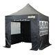 Bulhawk 2.5x2.5 Quantum 30 Heavy Duty Instant Pop Up Gazebo Garden Tent Marquee