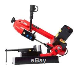 Band Saw Portable Metal-Cutting Compact For Bench Top Heavy Duty Base Cast Iron