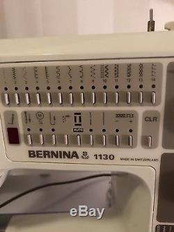 Bernina 1130 Heavy Duty Metal Embroidery Multi Function Sewing Machine