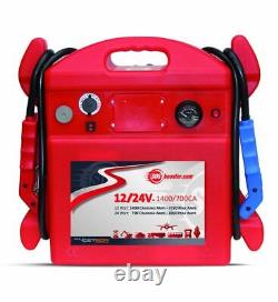 Best SOS Battery Booster Pack 12/24v 1400/700CA Industrial Heavy Duty Portable