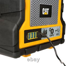 CAT 1200AMP Jump Starter, Heavy Duty Portable USB Charger and Air Compressor
