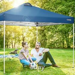 COBIZIGazebo Garden Wedding Tents Pop-up Camping Canopy Waterproof withSides 3x3m