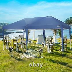COBIZI 3x6M Heavy Duty Gazebo Marquee Canopy Waterproof Garden Party Tent Blue/