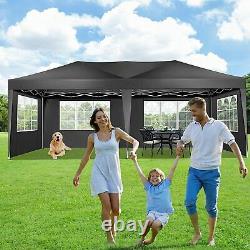 COBIZI 3x6M Pop Up Gazebo Canopy Heavy Duty Tent Garden Party Market Marquee UK