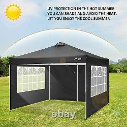 COBIZI Gazebo 3x3m withRemovable Sidewalls Waterproof, Festival Event Canopy Tent A