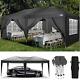 Cobizi Heavy Duty Gazebo 3x6m Garden Waterproof Party Market Tent Marquee Sides