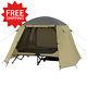 Camping Tent Padded Cot Portable Shelter Outdoor Sleeping Mesh Curtain 2 Person