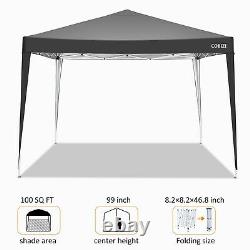 Canopy Gazebo Heavy Duty 3X3M Marquee Waterproof Outdoor Garden Party Tent Sides
