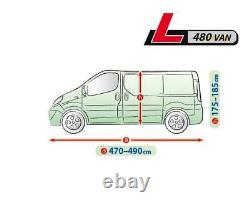 Car Cover Heavy Duty Waterproof Breathable Tarpaulin 480cm VAN VITO II, (480L)