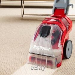 Carpet Cleaner Dual Brush Portable Handle Wheels Light Weight Durable Heavy Duty