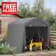Carport Heavy Duty Portable Bike Shed Cover Garage Tent Outdoor Storage Portable