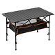 Catering Camping Heavy Duty Folding Table For Picnic Bbq Party Portable Table