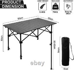Catering Camping Heavy Duty Folding Table For Picnic BBQ Party Portable Table
