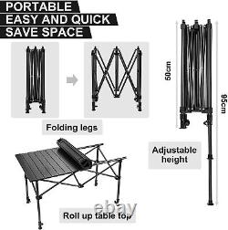 Catering Camping Heavy Duty Folding Table For Picnic BBQ Party Portable Table US