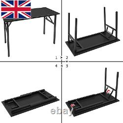Computer Desk 120X60Cm Heavy Duty Portable Folding Table for Company/Picnic/Gard