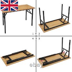 Computer Desks 120X60Cm Heavy Duty Portable Folding Table for Company/Office/Pic