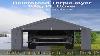 Dexso Carport 13 X20 Heavy Duty Steel Canopy Height Adjustable U0026 Portable Garage With Roll Up Vent