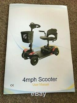 Drive 4 Wheeled Portable Car Boot Travel mobility scooter