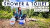 Easy Diy Portable Shower U0026 Toilet For Camping Off The Grid