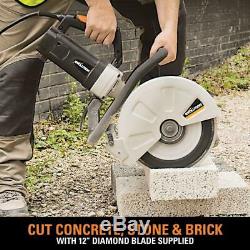 Electric Paver Saw Masonry Concrete Brick Heavy Duty Portable 12 in Corded NEW